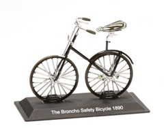Modellino Bicicletta Del Prado The Broncho Safety Bicycle 1890