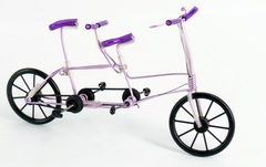 Modellino Bicicletta Tandem