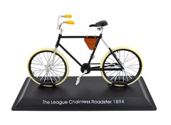 Modellino Bicicletta Del Prado The League Chainless Roadster 1894