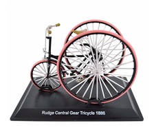 Modellino Bicicletta Del Prado Rudge Central Gear Tricycle 1886